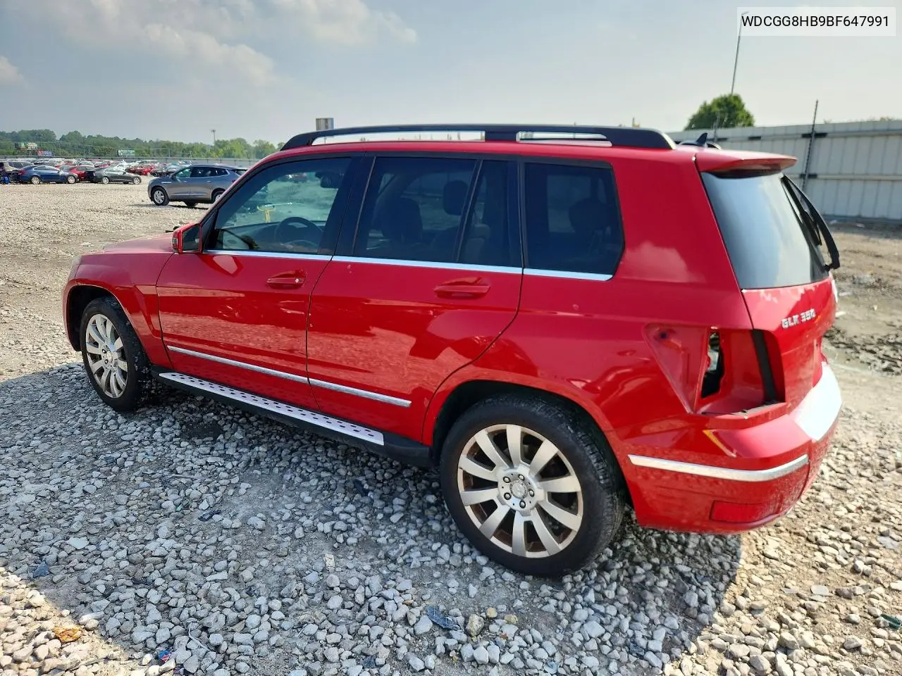 2011 Mercedes-Benz Glk 350 4Matic VIN: WDCGG8HB9BF647991 Lot: 61695936