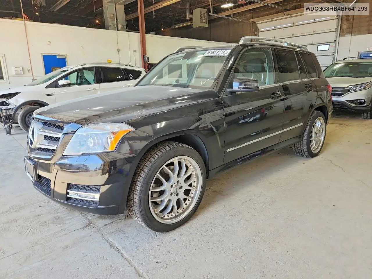2011 Mercedes-Benz Glk 350 4Matic VIN: WDCGG8HBXBF641293 Lot: 61851416