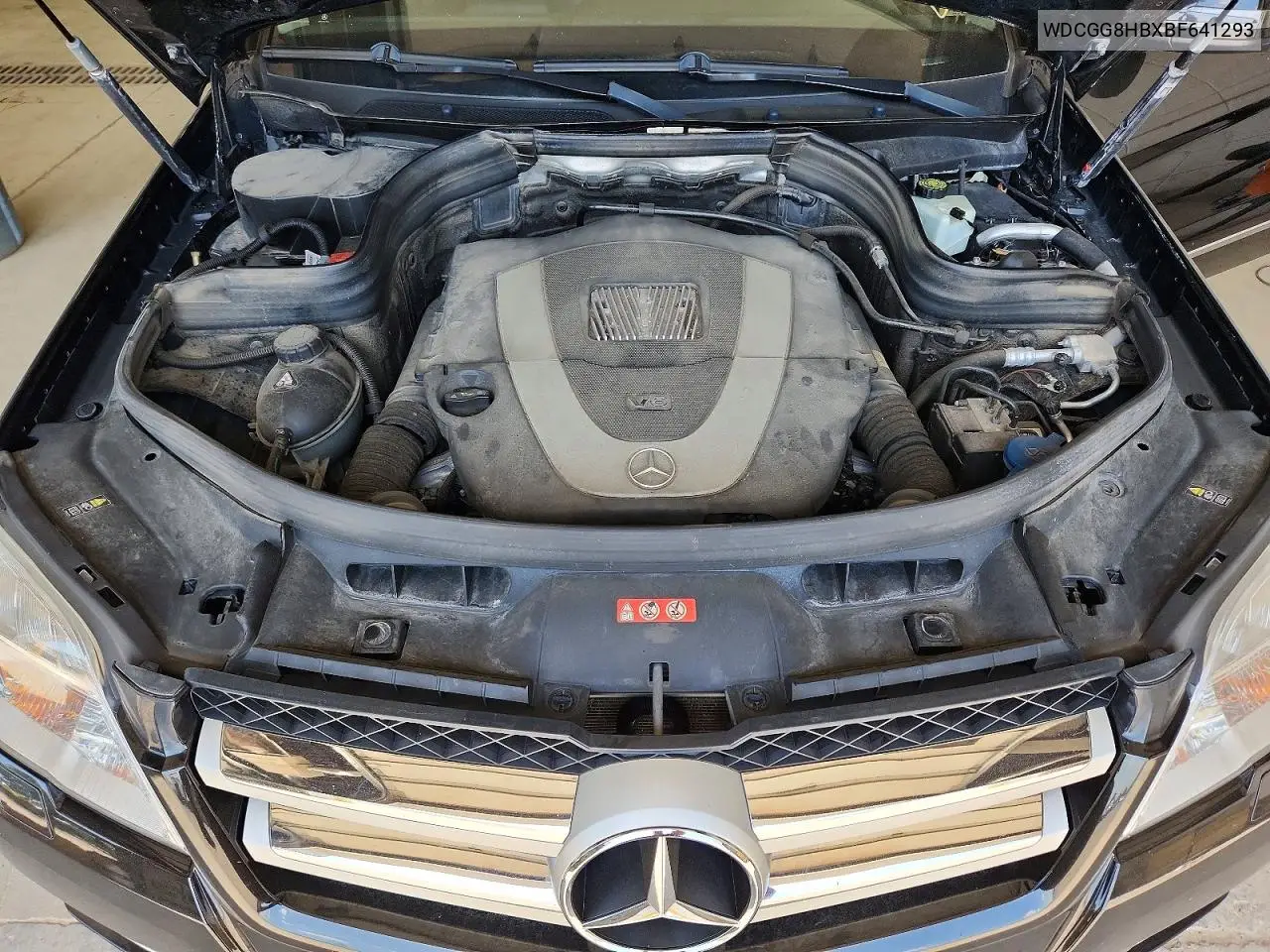 2011 Mercedes-Benz Glk 350 4Matic VIN: WDCGG8HBXBF641293 Lot: 61851416