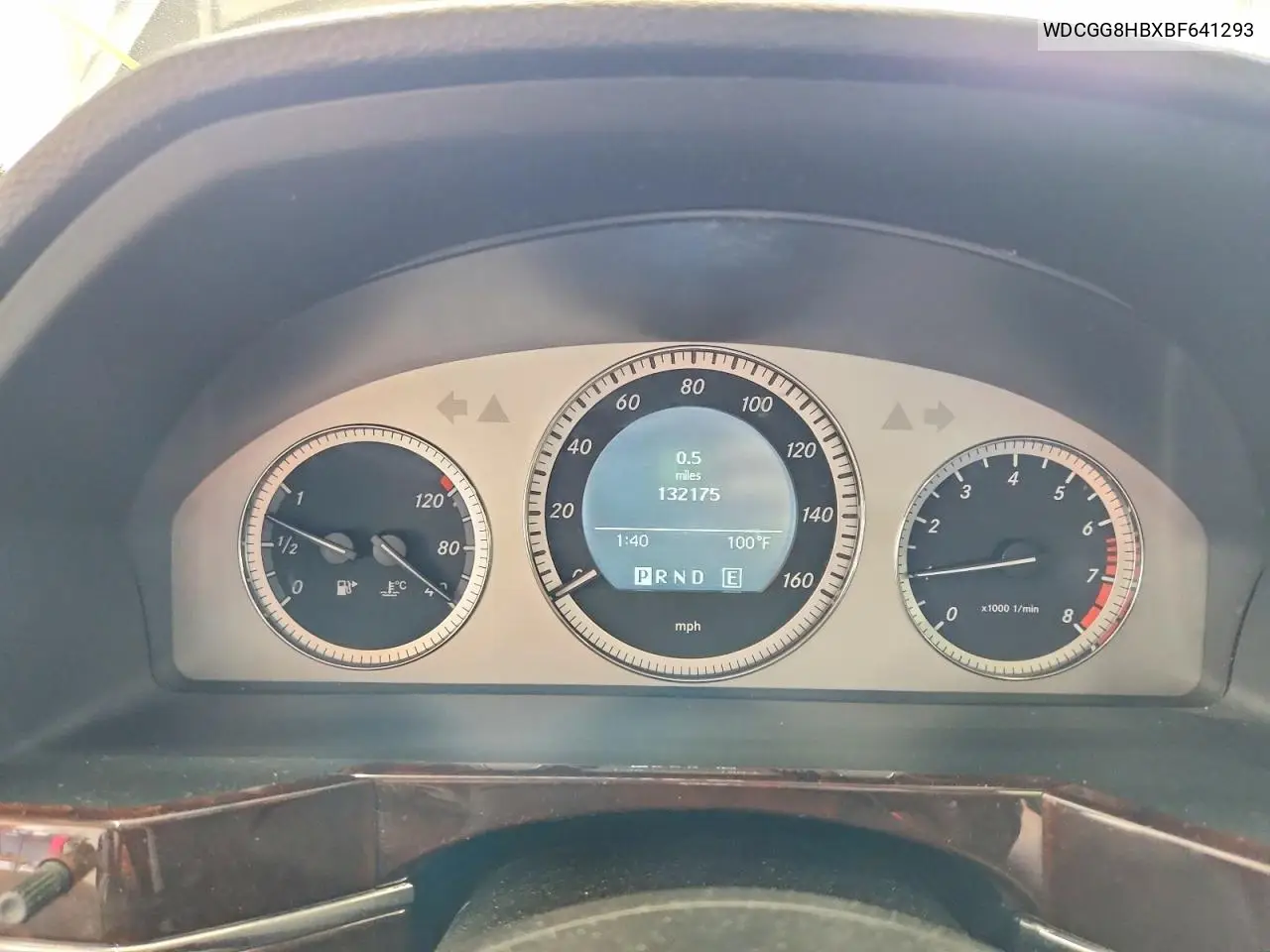2011 Mercedes-Benz Glk 350 4Matic VIN: WDCGG8HBXBF641293 Lot: 61851416