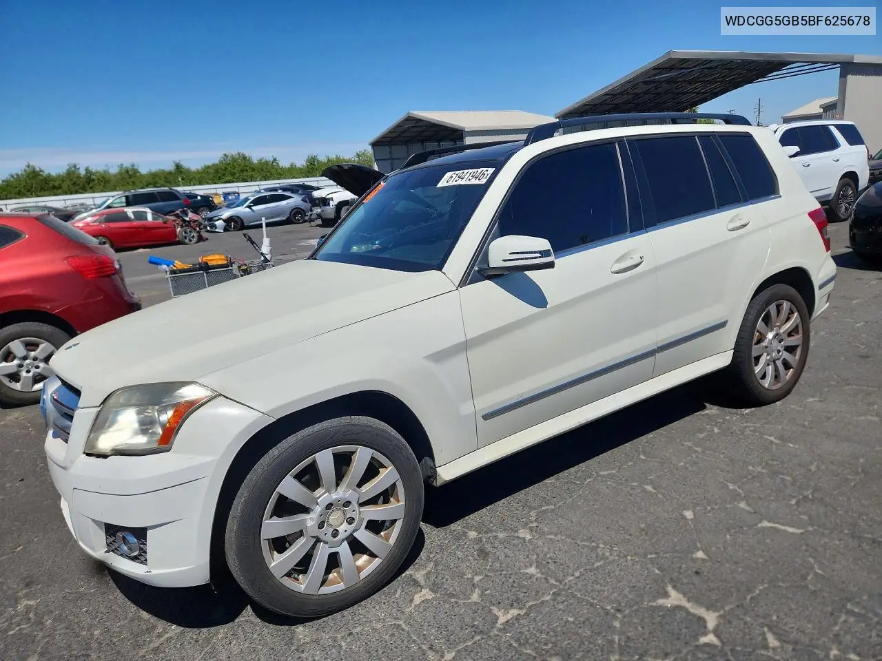2011 Mercedes-Benz Glk 350 VIN: WDCGG5GB5BF625678 Lot: 61941946
