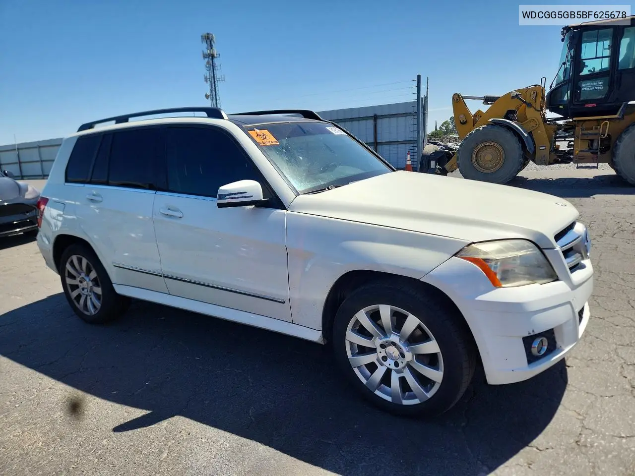 2011 Mercedes-Benz Glk 350 VIN: WDCGG5GB5BF625678 Lot: 61941946