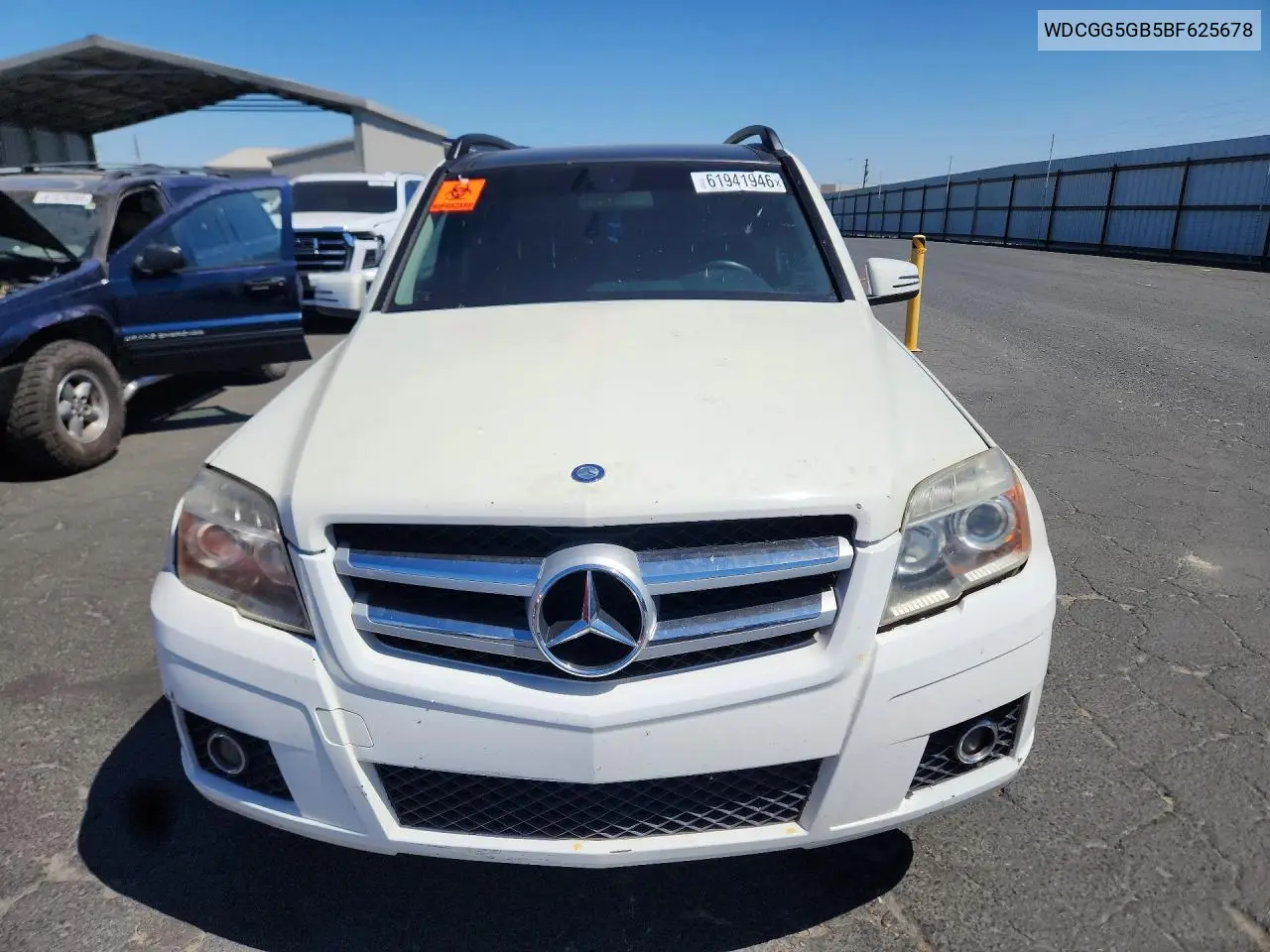 2011 Mercedes-Benz Glk 350 VIN: WDCGG5GB5BF625678 Lot: 61941946