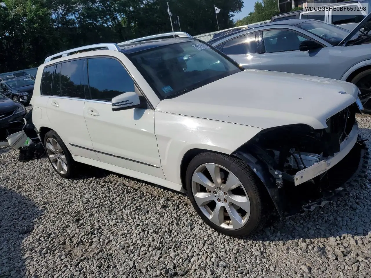 2011 Mercedes-Benz Glk 350 4Matic VIN: WDCGG8HB0BF659298 Lot: 62155456