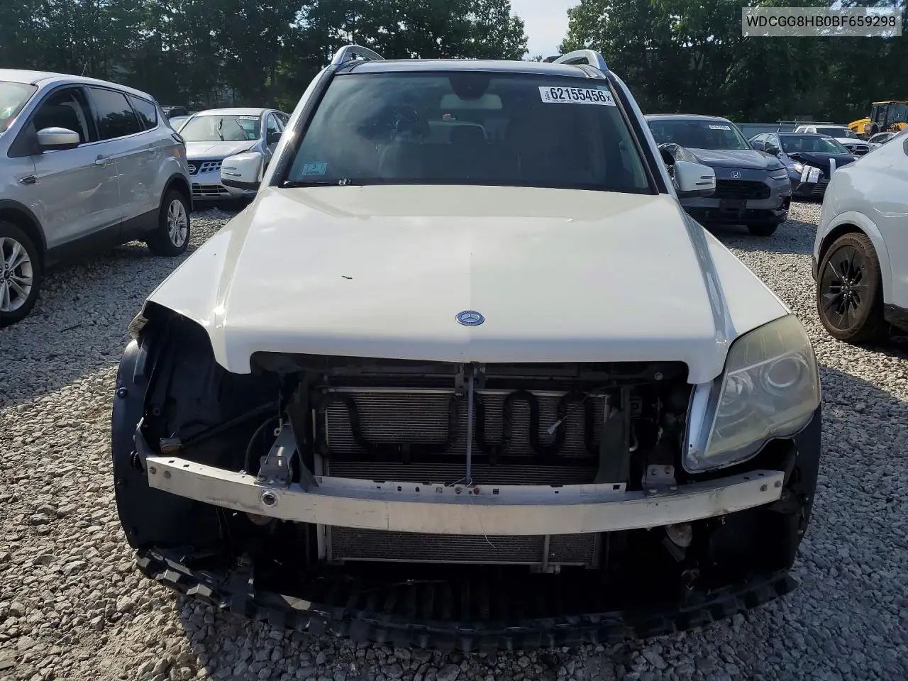 2011 Mercedes-Benz Glk 350 4Matic VIN: WDCGG8HB0BF659298 Lot: 62155456