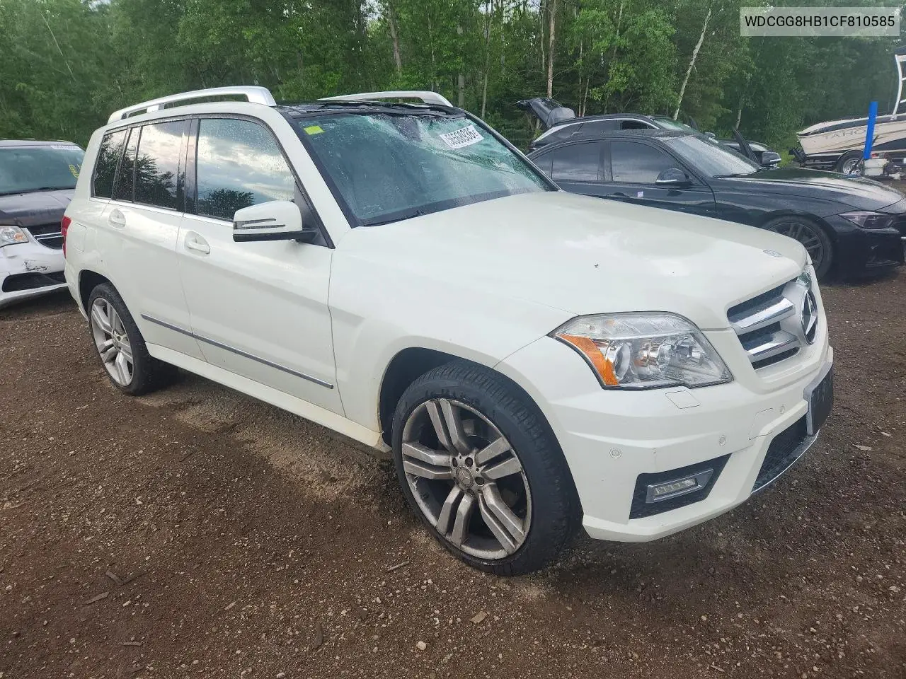 2012 Mercedes-Benz Glk 350 4Matic VIN: WDCGG8HB1CF810585 Lot: 56568936