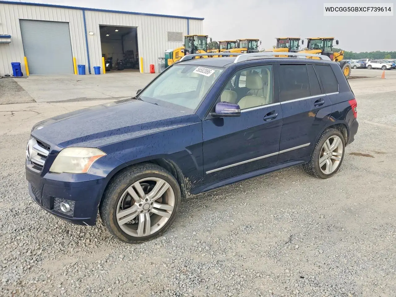 2012 Mercedes-Benz Glk 350 VIN: WDCGG5GBXCF739614 Lot: 56582886