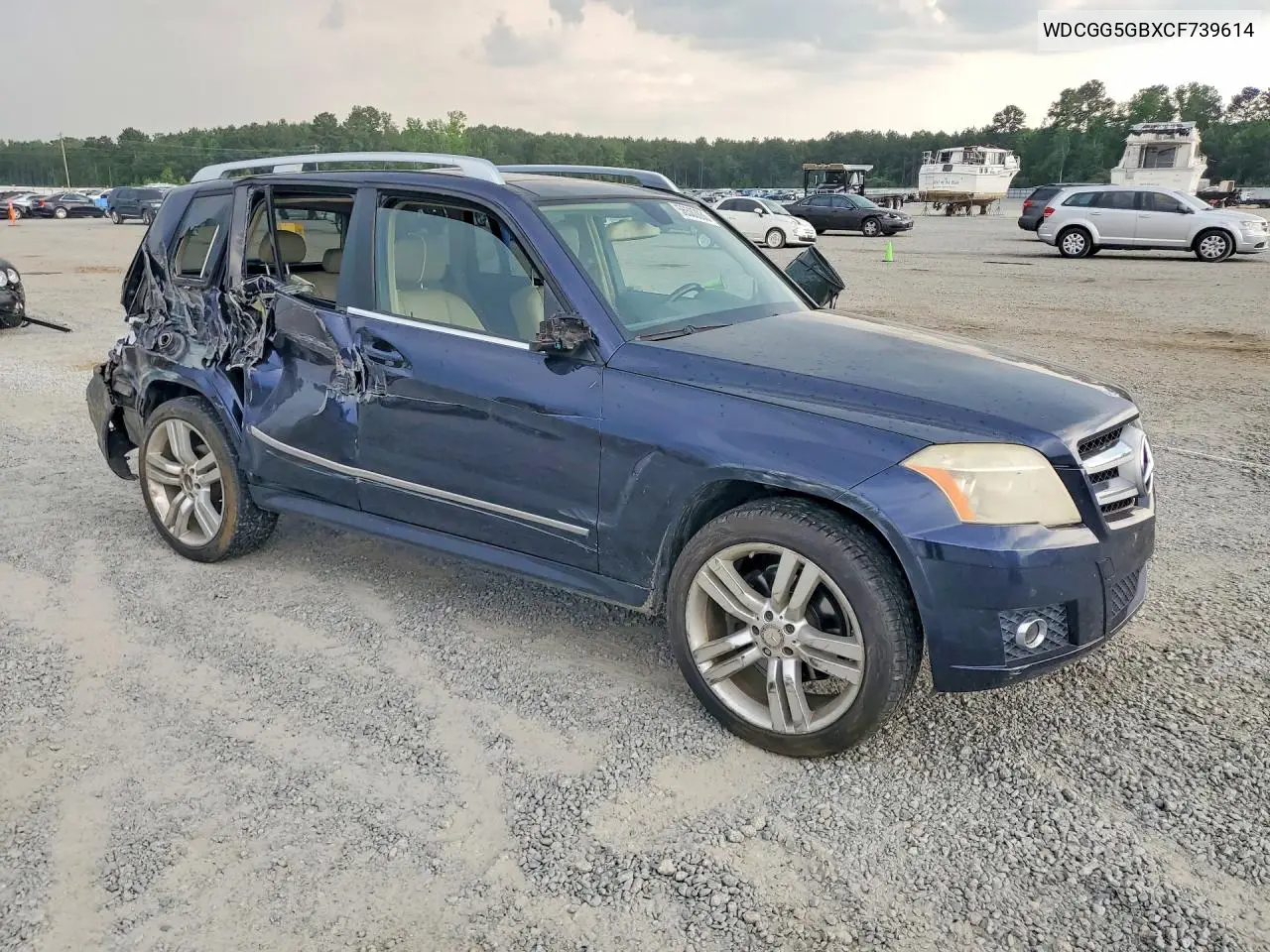 2012 Mercedes-Benz Glk 350 VIN: WDCGG5GBXCF739614 Lot: 56582886