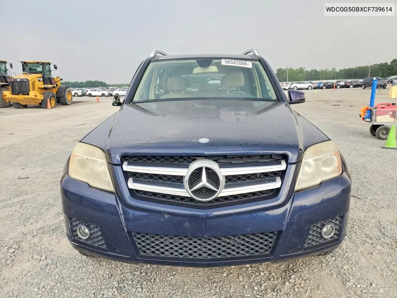 2012 Mercedes-Benz Glk 350 VIN: WDCGG5GBXCF739614 Lot: 56582886