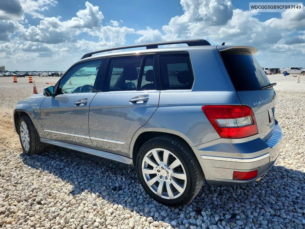 2012 Mercedes-Benz Glk 350 VIN: WDCGG5GB9CF897149 Lot: 56866946