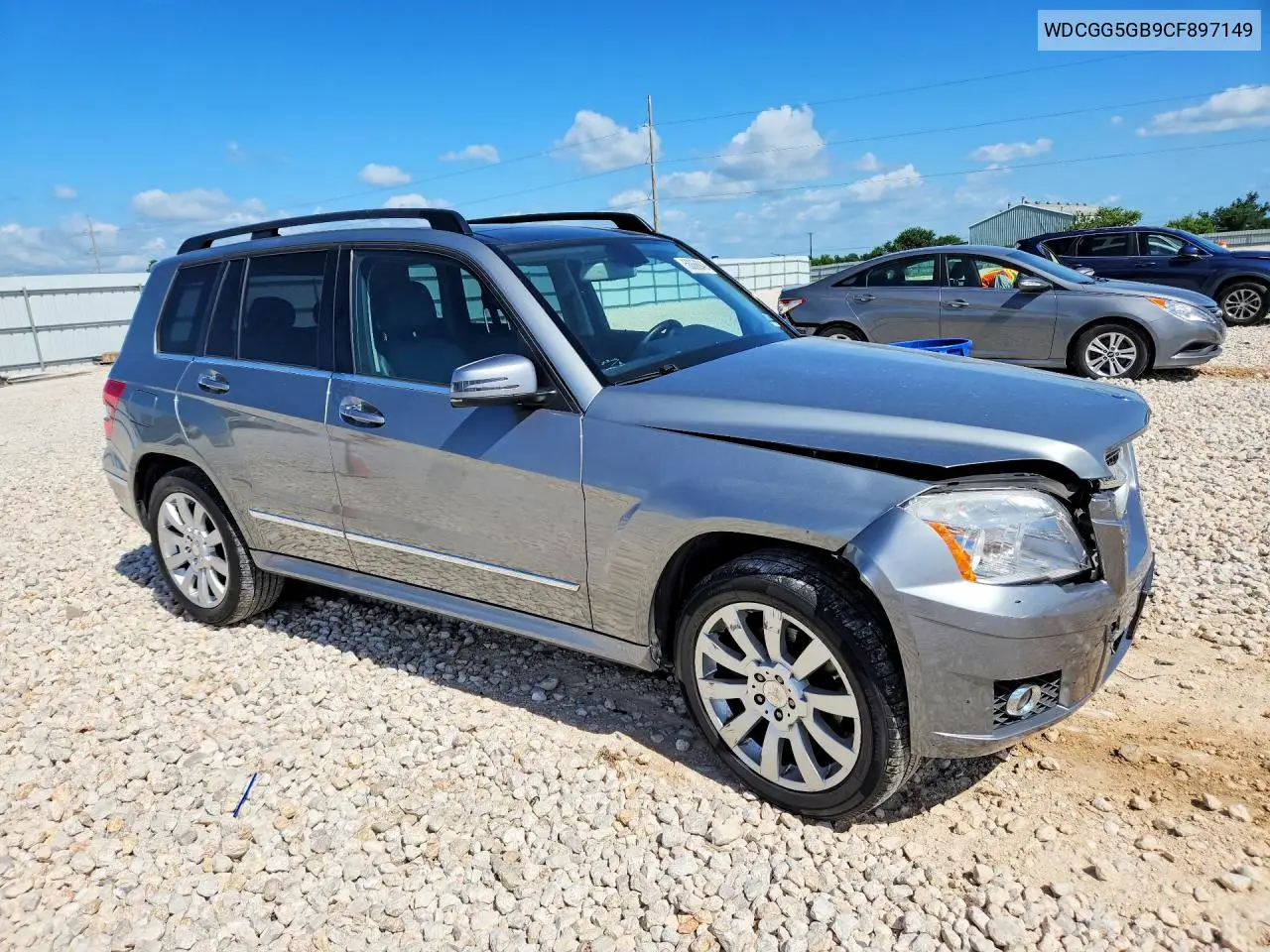 2012 Mercedes-Benz Glk 350 VIN: WDCGG5GB9CF897149 Lot: 56866946