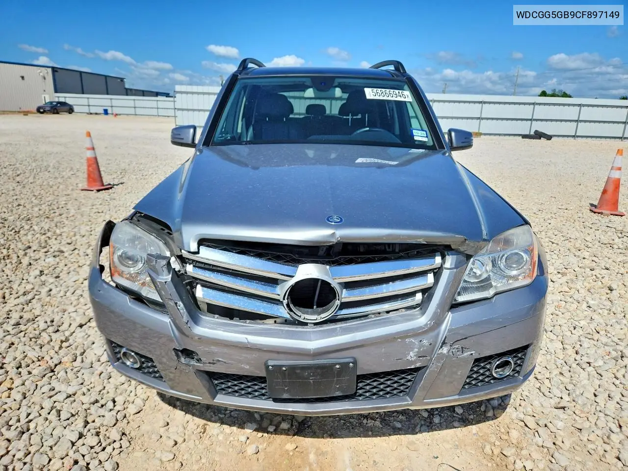 2012 Mercedes-Benz Glk 350 VIN: WDCGG5GB9CF897149 Lot: 56866946