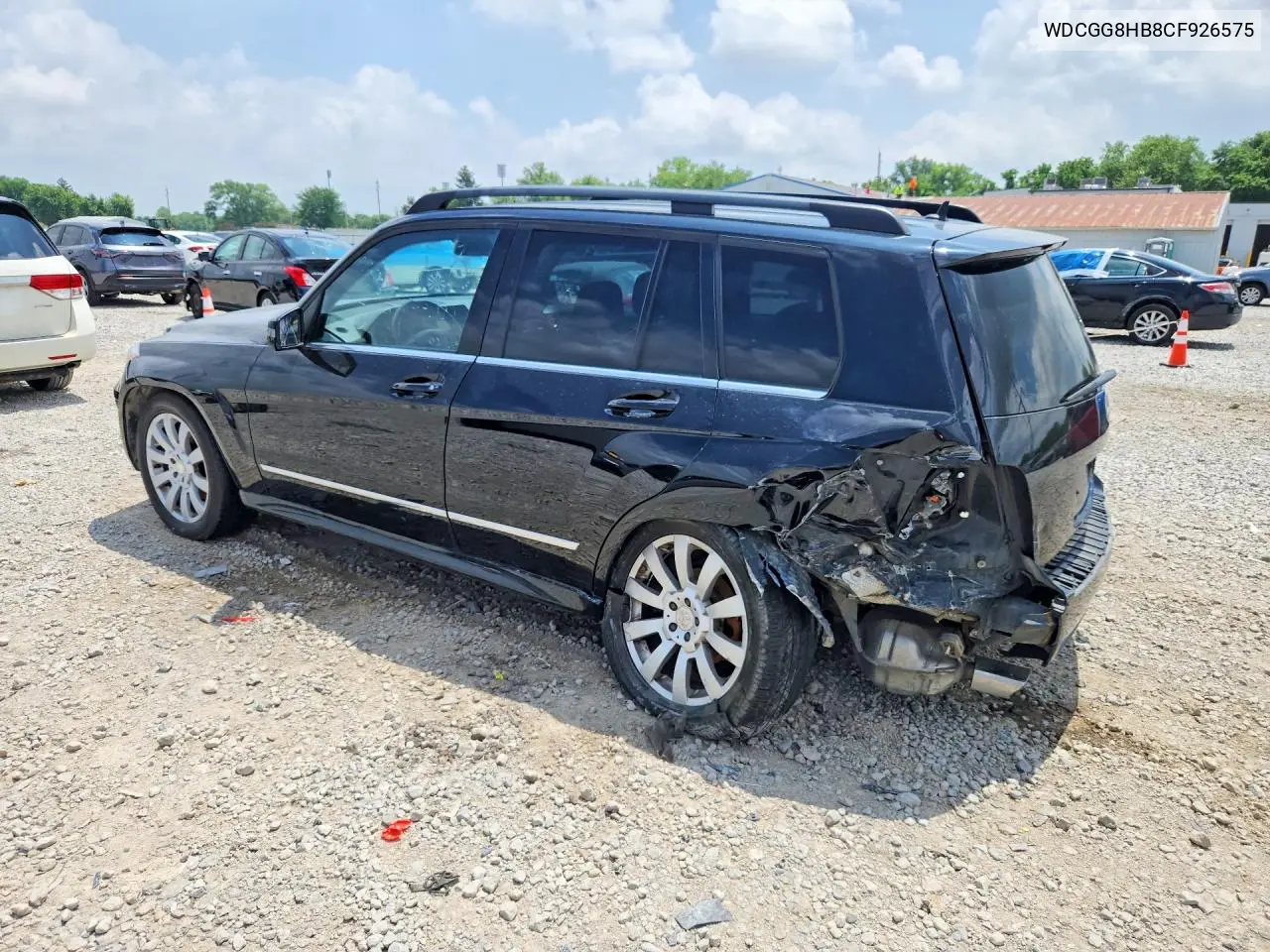 2012 Mercedes-Benz Glk 350 4Matic VIN: WDCGG8HB8CF926575 Lot: 56999866