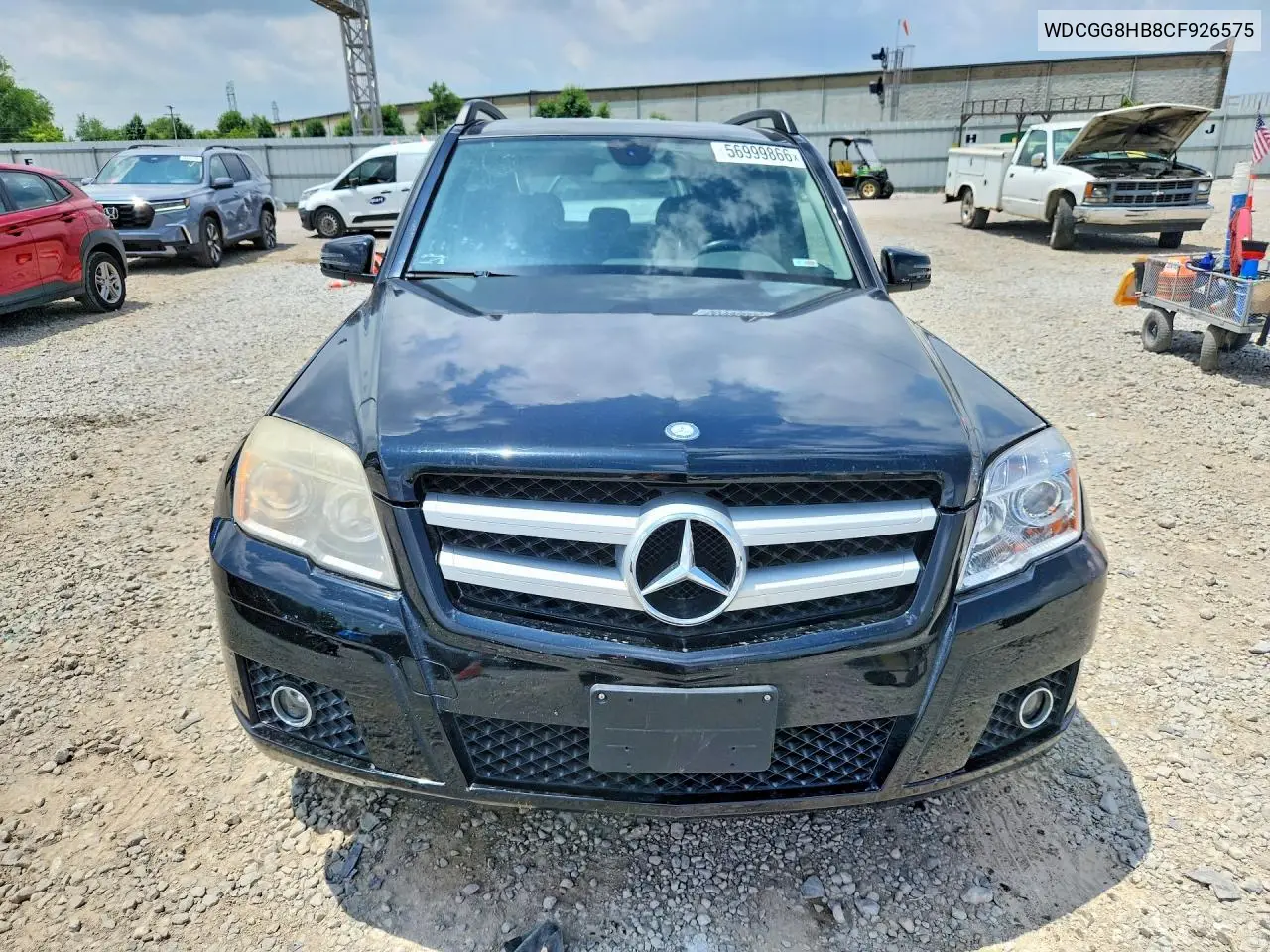 2012 Mercedes-Benz Glk 350 4Matic VIN: WDCGG8HB8CF926575 Lot: 56999866