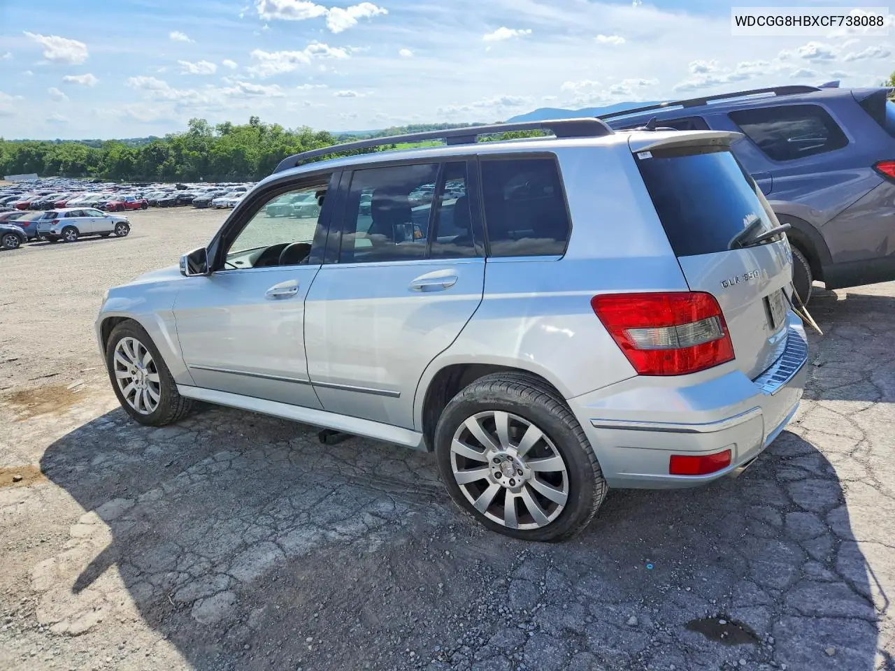 2012 Mercedes-Benz Glk 350 4Matic VIN: WDCGG8HBXCF738088 Lot: 57838136