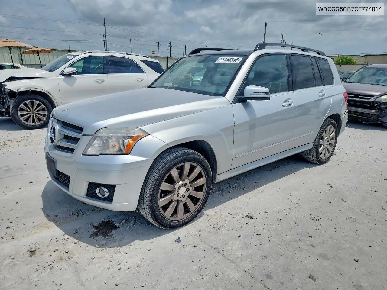 WDCGG5GB7CF774014 2012 Mercedes-Benz Glk 350