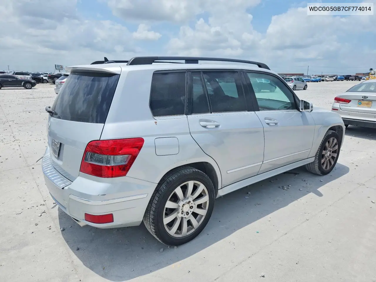 WDCGG5GB7CF774014 2012 Mercedes-Benz Glk 350