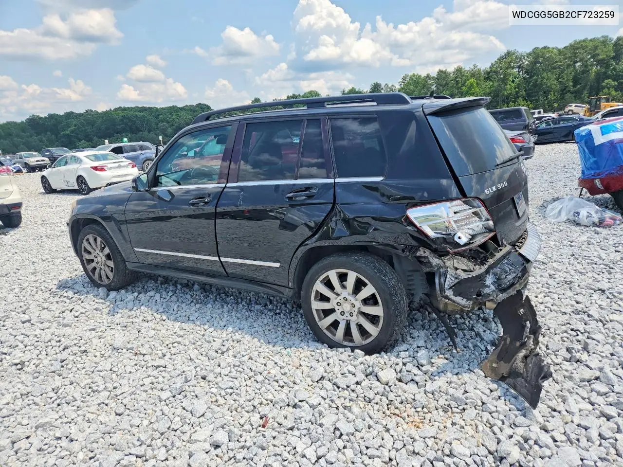 2012 Mercedes-Benz Glk 350 VIN: WDCGG5GB2CF723259 Lot: 58992386