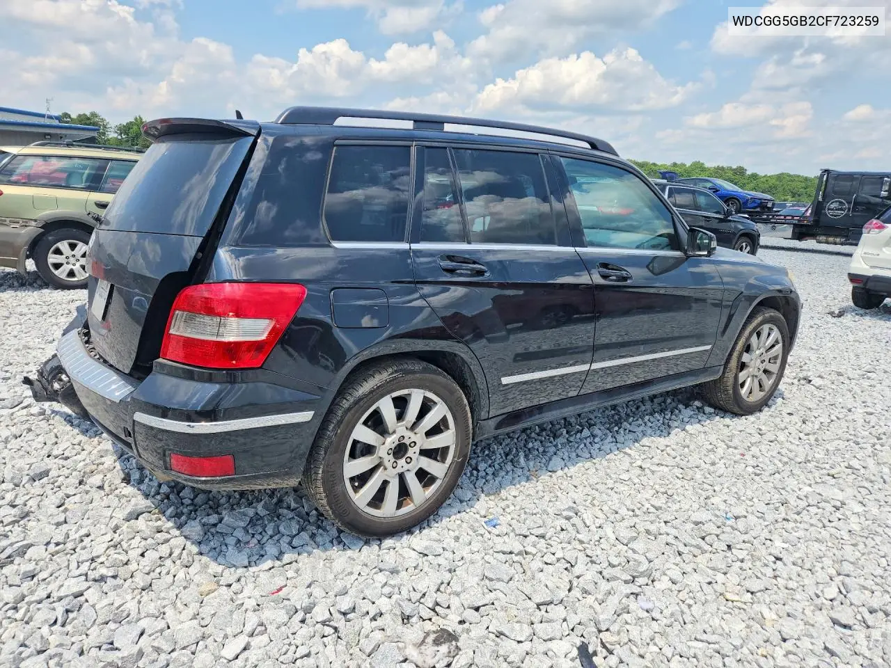 2012 Mercedes-Benz Glk 350 VIN: WDCGG5GB2CF723259 Lot: 58992386