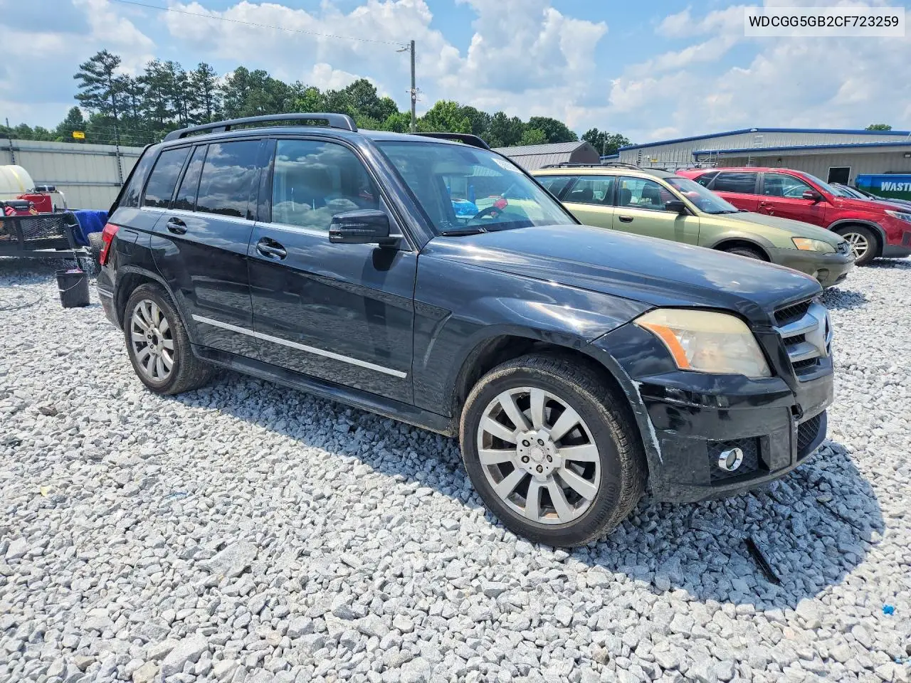 2012 Mercedes-Benz Glk 350 VIN: WDCGG5GB2CF723259 Lot: 58992386