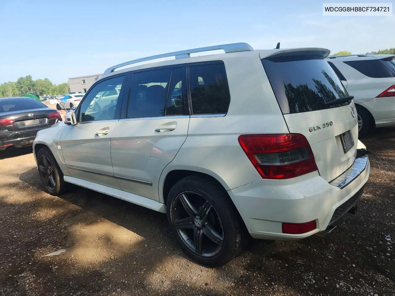 2012 Mercedes-Benz Glk 350 4Matic VIN: WDCGG8HB8CF734721 Lot: 59337086