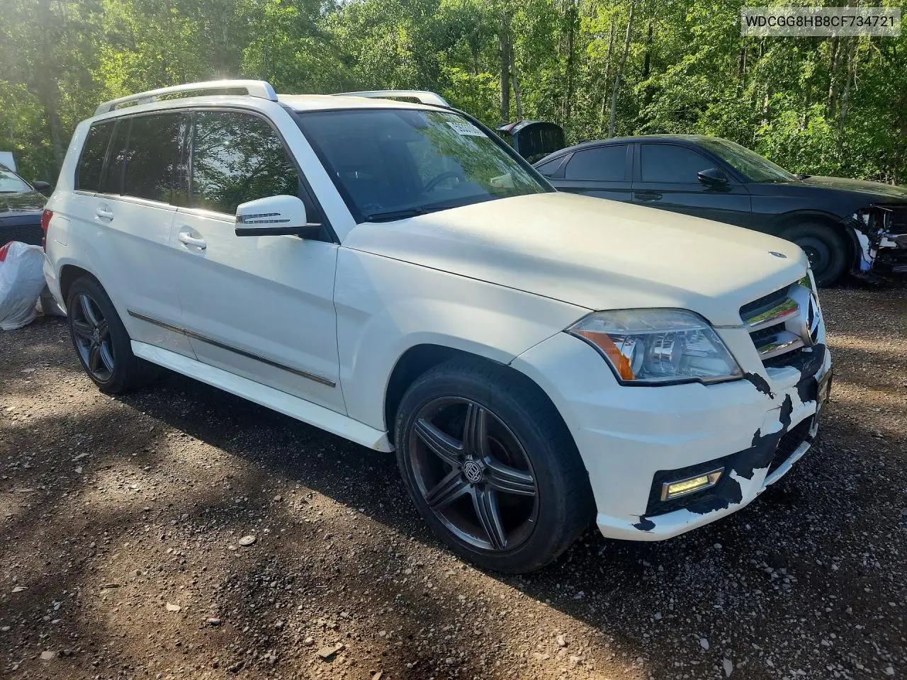 2012 Mercedes-Benz Glk 350 4Matic VIN: WDCGG8HB8CF734721 Lot: 59337086