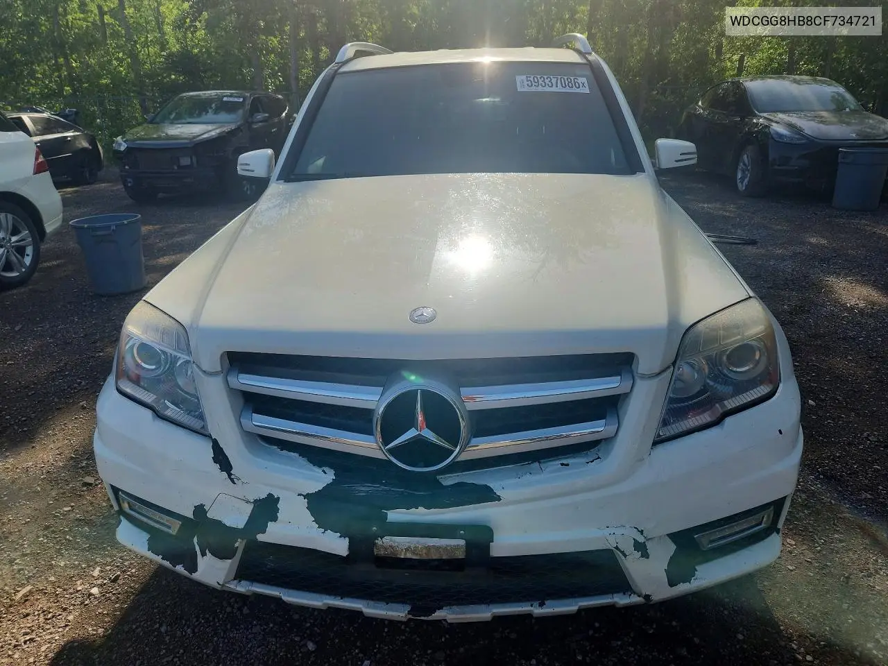 2012 Mercedes-Benz Glk 350 4Matic VIN: WDCGG8HB8CF734721 Lot: 59337086
