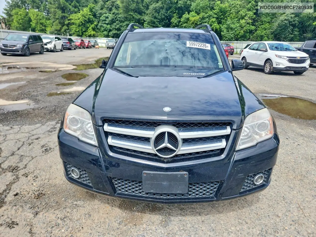 2012 Mercedes-Benz Glk 350 4Matic VIN: WDCGG8HB0CF780933 Lot: 59972226