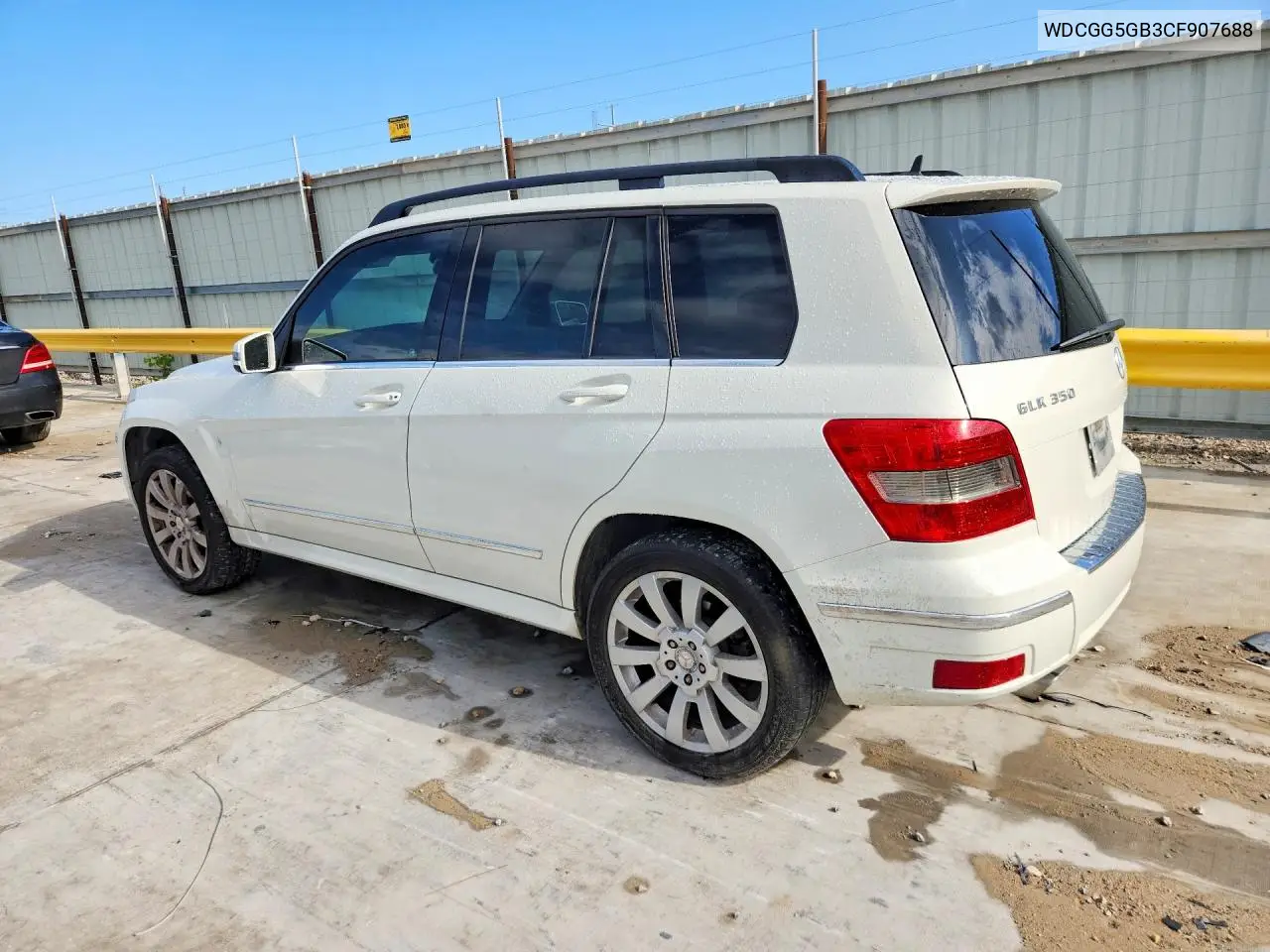 2012 Mercedes-Benz Glk 350 VIN: WDCGG5GB3CF907688 Lot: 60471346