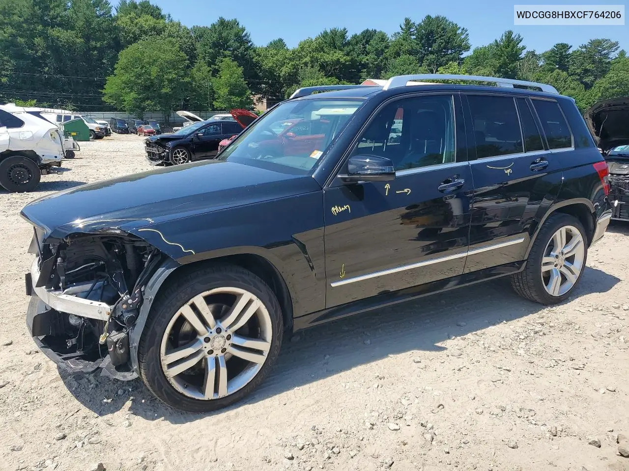 2012 Mercedes-Benz Glk 350 4Matic VIN: WDCGG8HBXCF764206 Lot: 60662996