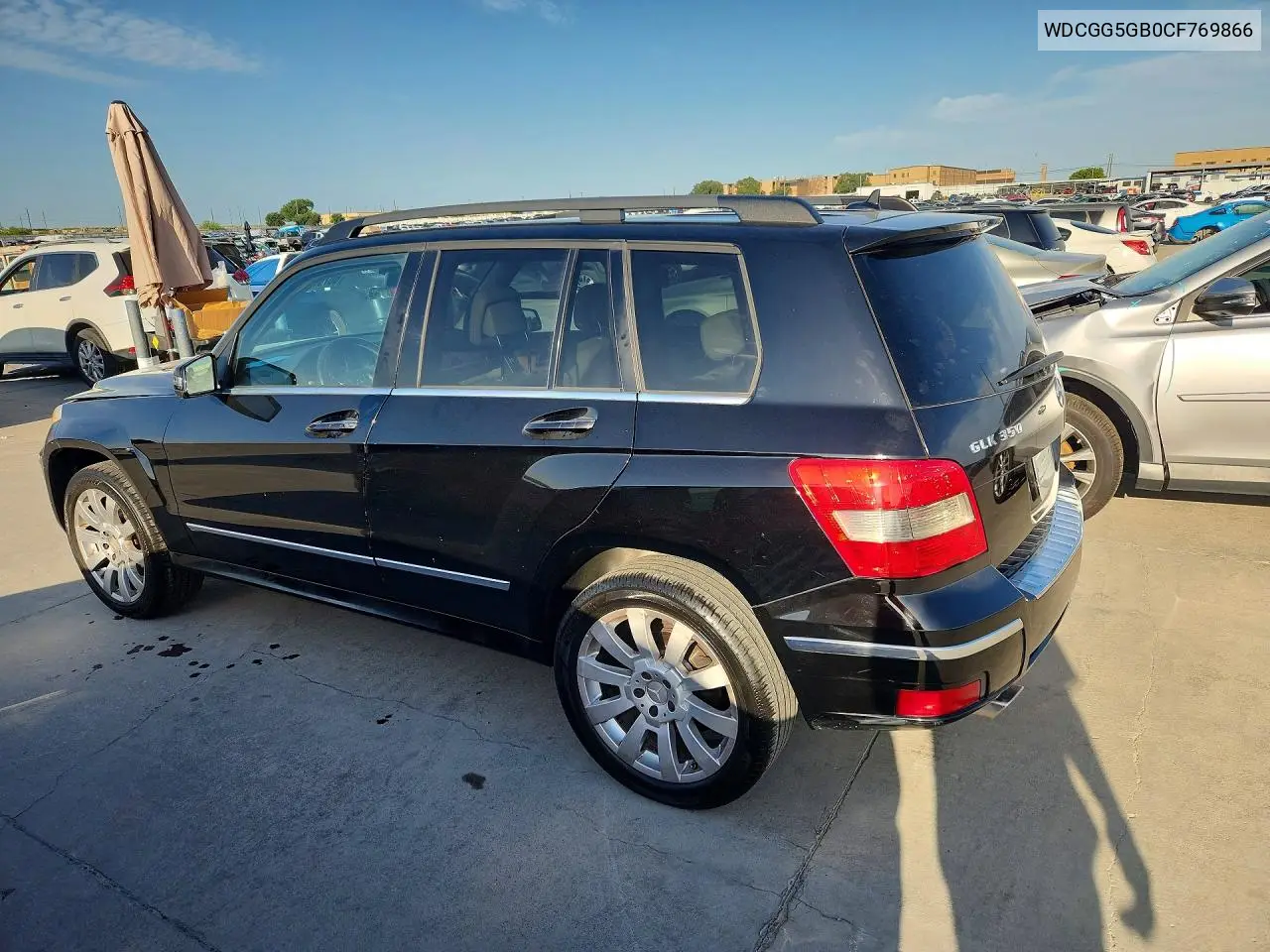 2012 Mercedes-Benz Glk 350 VIN: WDCGG5GB0CF769866 Lot: 60797156