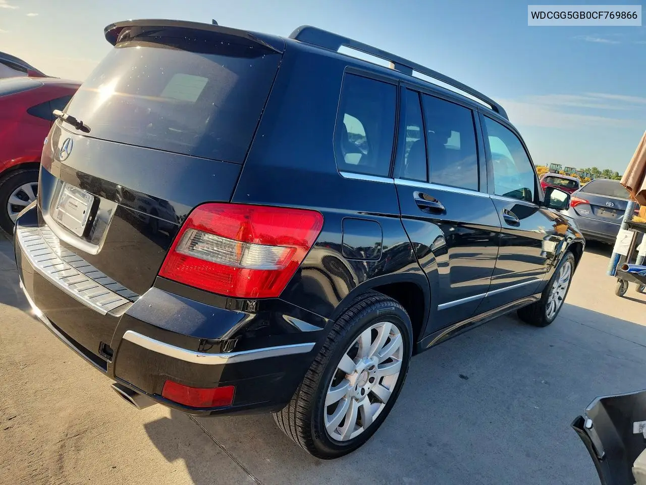 2012 Mercedes-Benz Glk 350 VIN: WDCGG5GB0CF769866 Lot: 60797156