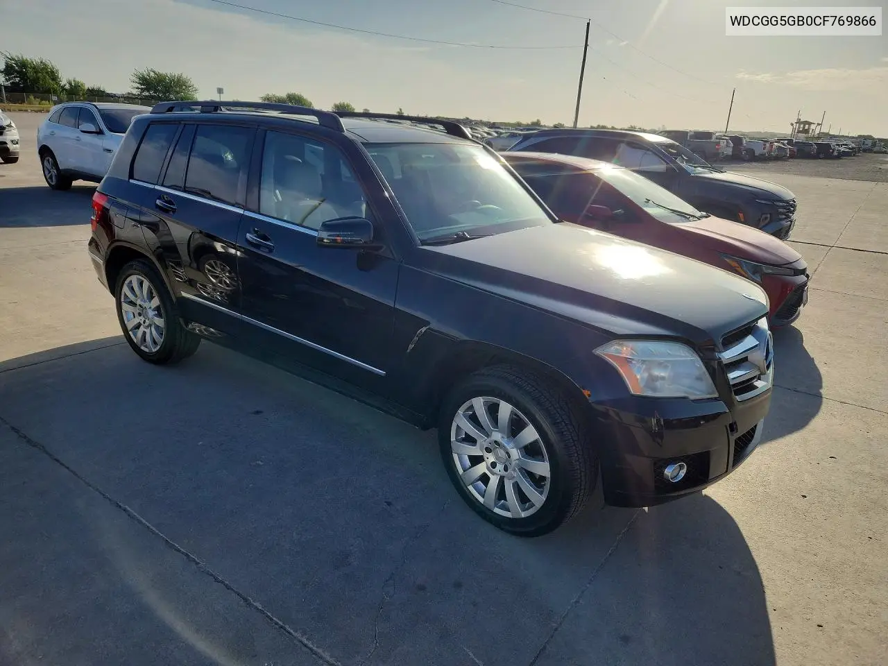 2012 Mercedes-Benz Glk 350 VIN: WDCGG5GB0CF769866 Lot: 60797156