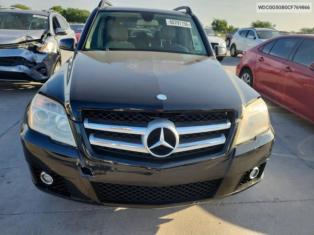 2012 Mercedes-Benz Glk 350 VIN: WDCGG5GB0CF769866 Lot: 60797156
