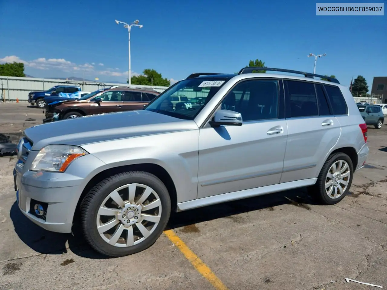 2012 Mercedes-Benz Glk 350 4Matic VIN: WDCGG8HB6CF859037 Lot: 61573816