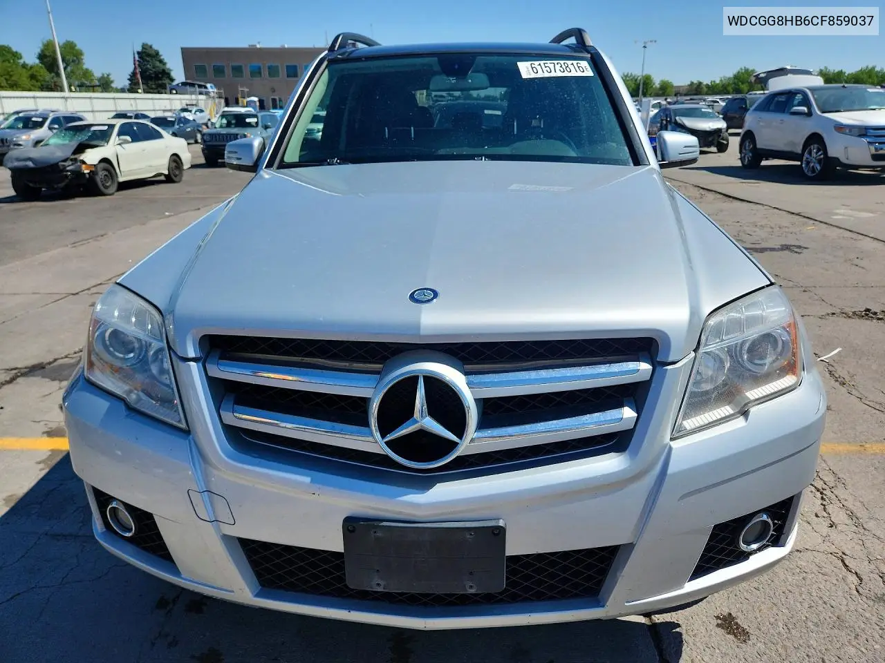 2012 Mercedes-Benz Glk 350 4Matic VIN: WDCGG8HB6CF859037 Lot: 61573816