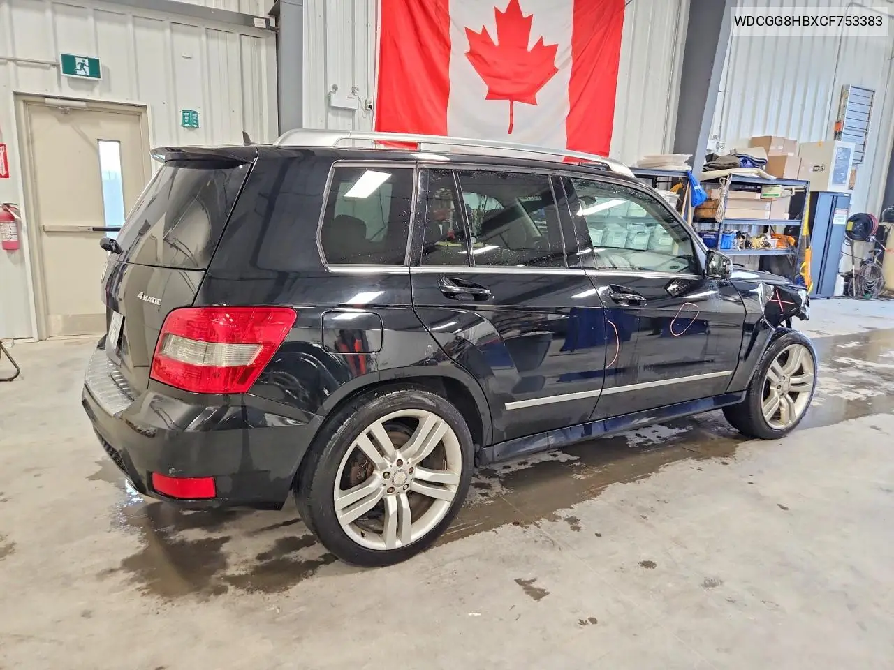 2012 Mercedes-Benz Glk 350 4Matic VIN: WDCGG8HBXCF753383 Lot: 61676116