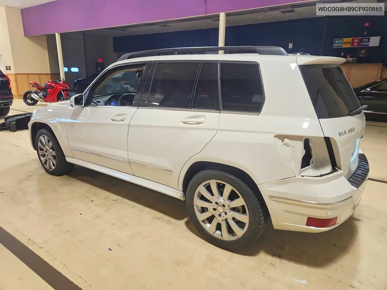 2012 Mercedes-Benz Glk 350 4Matic VIN: WDCGG8HB9CF920865 Lot: 61770446