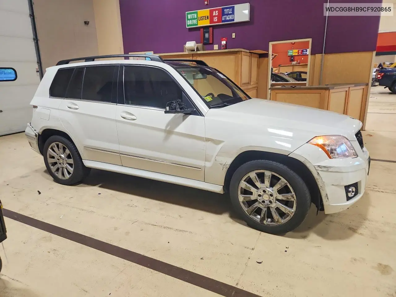 2012 Mercedes-Benz Glk 350 4Matic VIN: WDCGG8HB9CF920865 Lot: 61770446