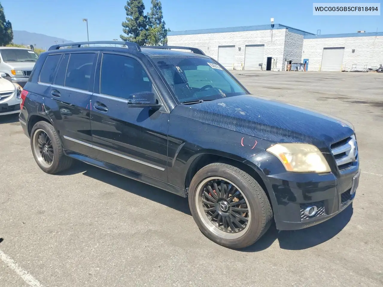 2012 Mercedes-Benz Glk 350 VIN: WDCGG5GB5CF818494 Lot: 85458125