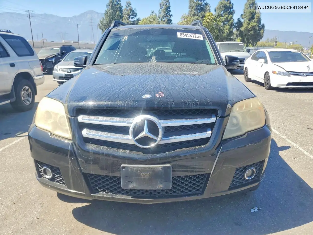 2012 Mercedes-Benz Glk 350 VIN: WDCGG5GB5CF818494 Lot: 85458125
