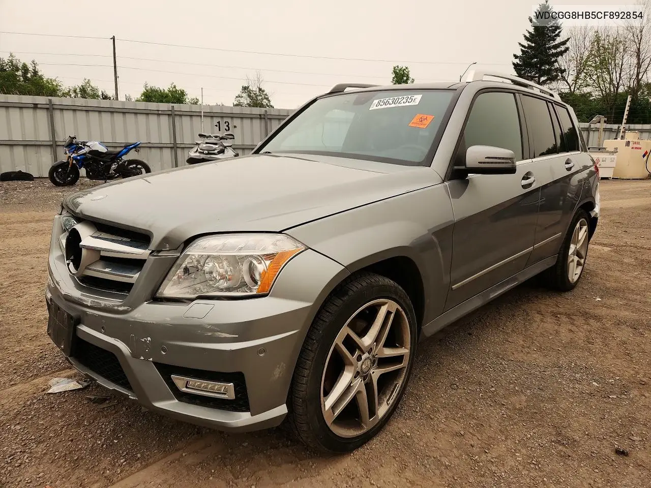 2012 Mercedes-Benz Glk 350 4Matic VIN: WDCGG8HB5CF892854 Lot: 85630235