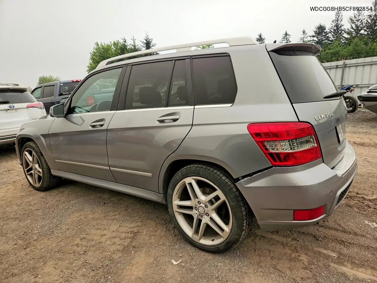 2012 Mercedes-Benz Glk 350 4Matic VIN: WDCGG8HB5CF892854 Lot: 85630235