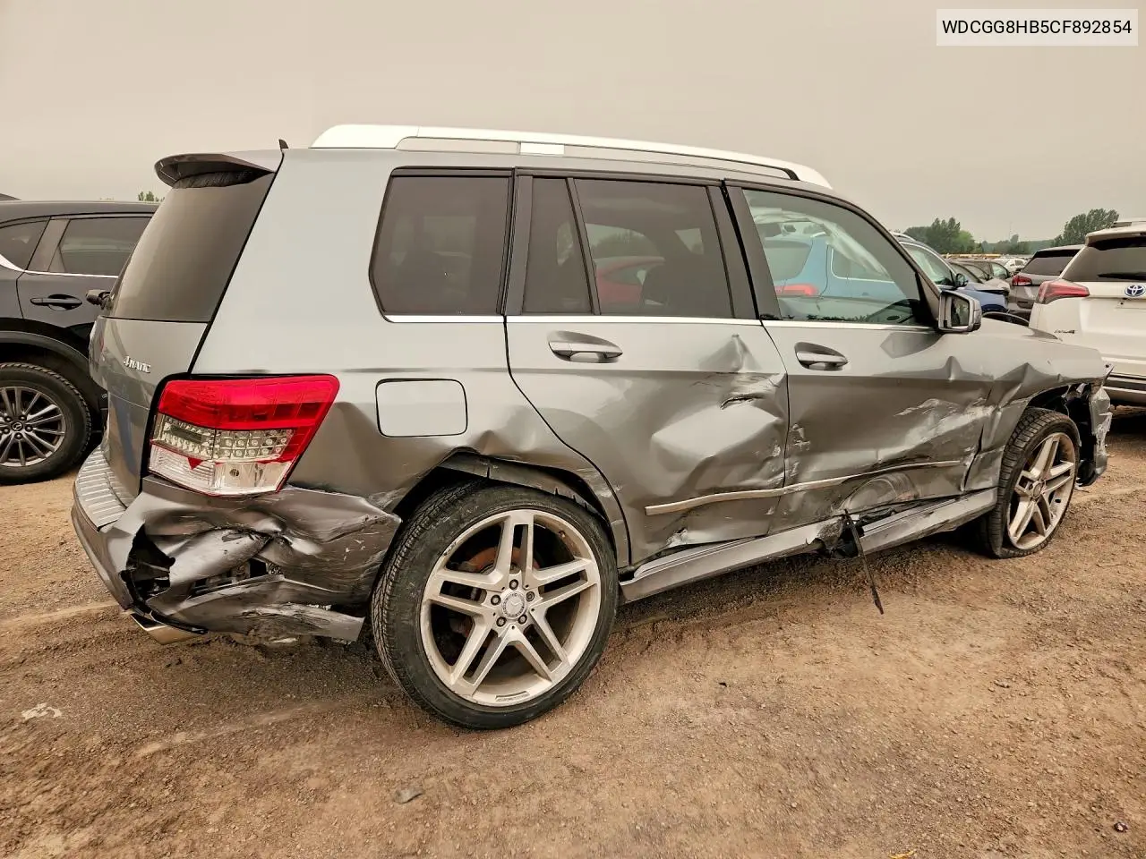 2012 Mercedes-Benz Glk 350 4Matic VIN: WDCGG8HB5CF892854 Lot: 85630235
