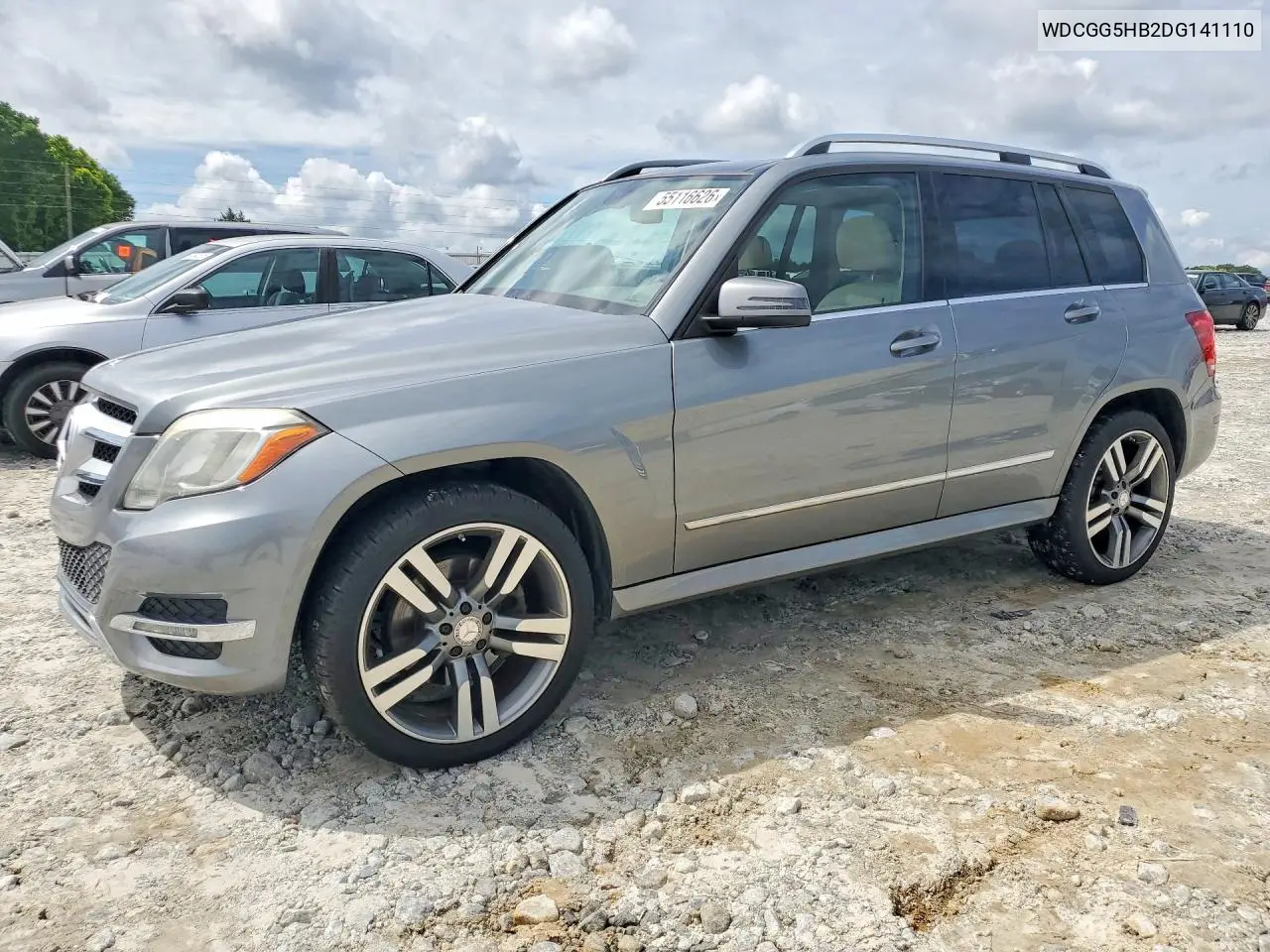 2013 Mercedes-Benz Glk 350 VIN: WDCGG5HB2DG141110 Lot: 55116626
