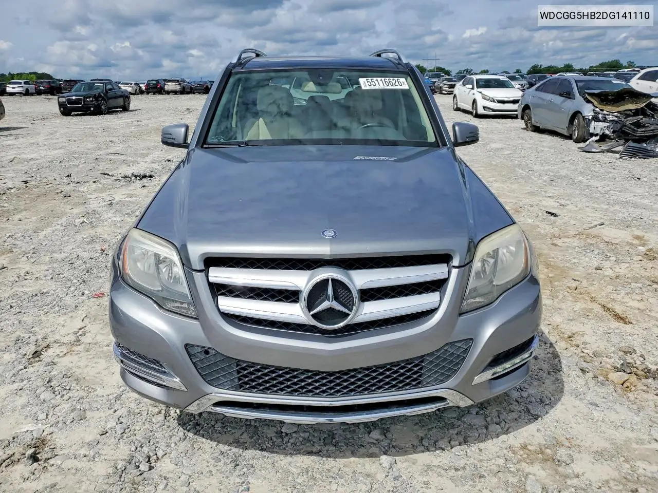 2013 Mercedes-Benz Glk 350 VIN: WDCGG5HB2DG141110 Lot: 55116626