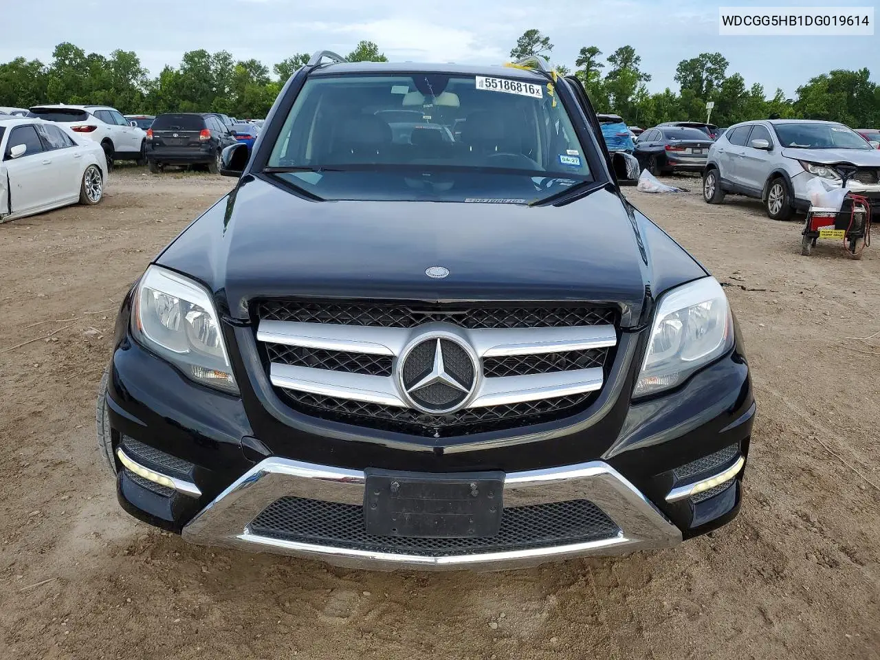 2013 Mercedes-Benz Glk 350 VIN: WDCGG5HB1DG019614 Lot: 55186816