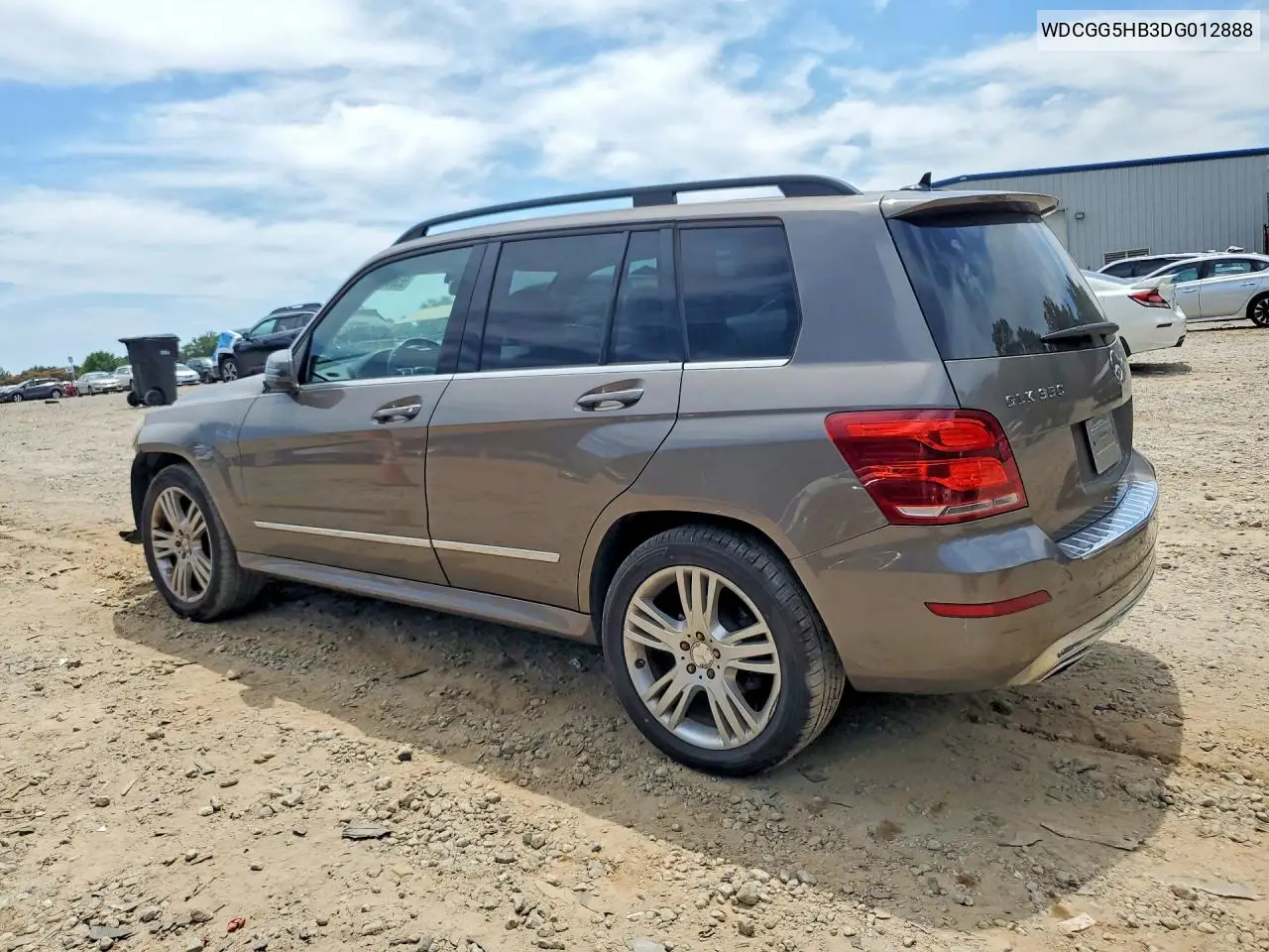 2013 Mercedes-Benz Glk 350 VIN: WDCGG5HB3DG012888 Lot: 55687816