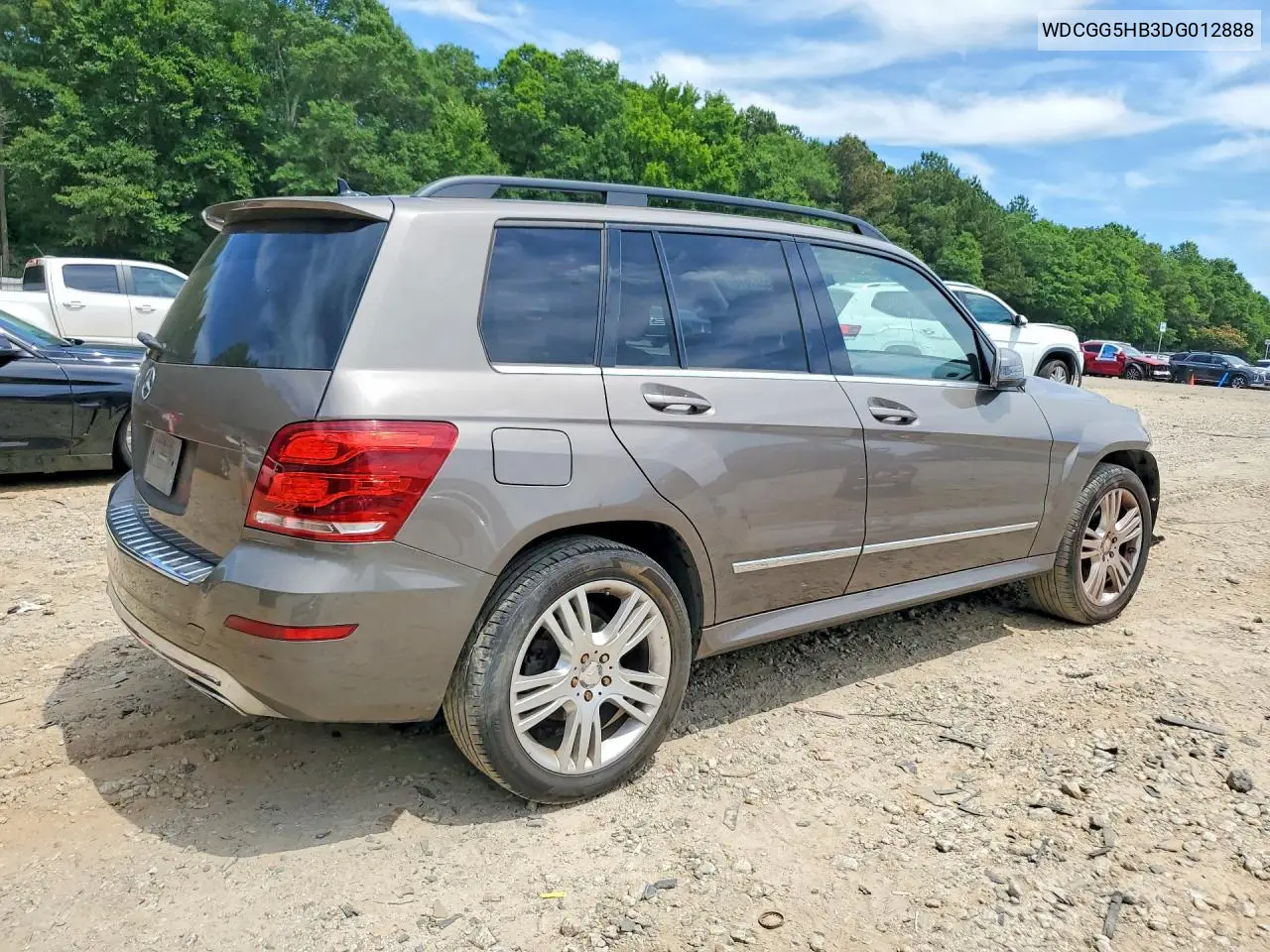 2013 Mercedes-Benz Glk 350 VIN: WDCGG5HB3DG012888 Lot: 55687816
