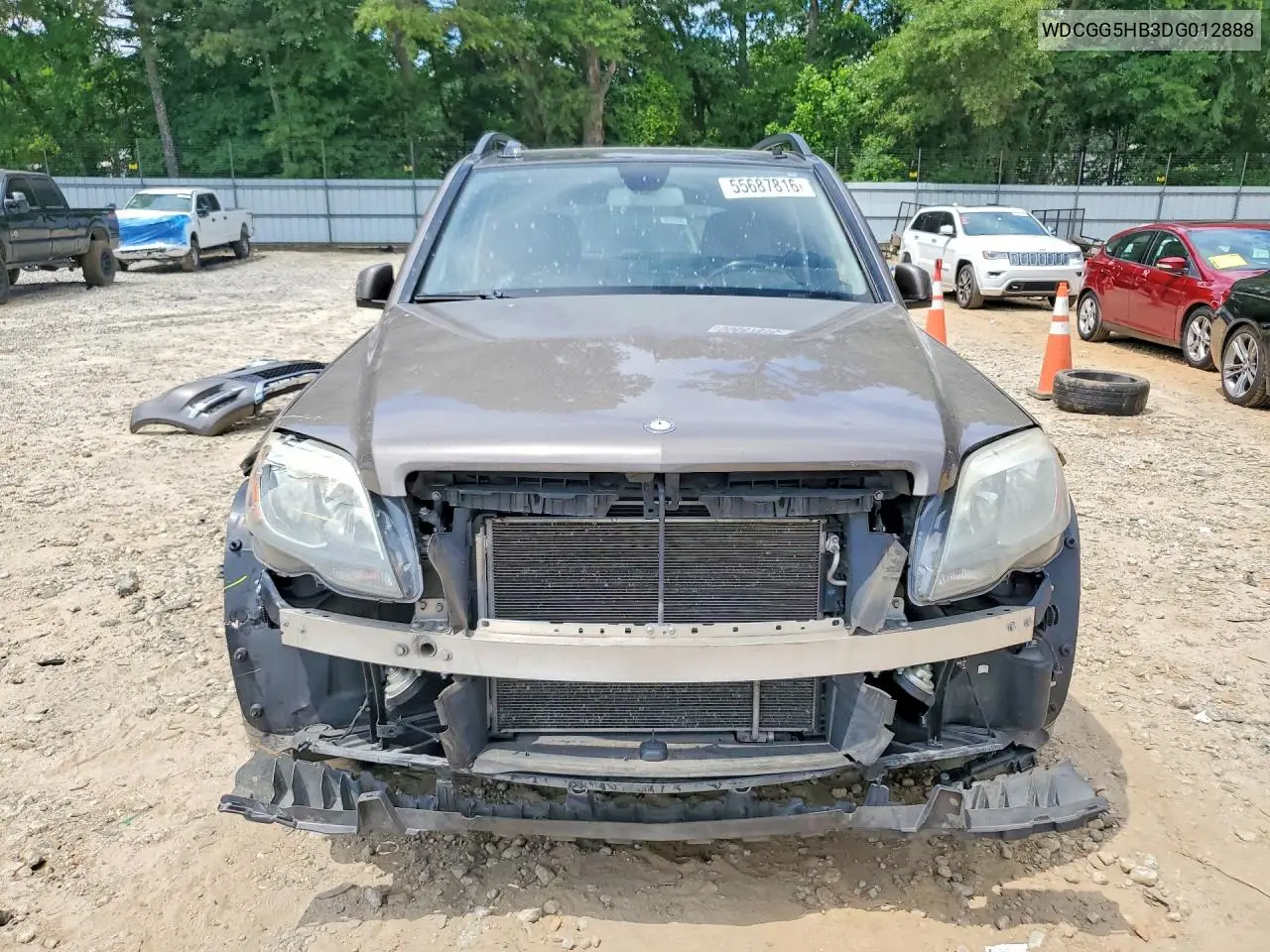 2013 Mercedes-Benz Glk 350 VIN: WDCGG5HB3DG012888 Lot: 55687816